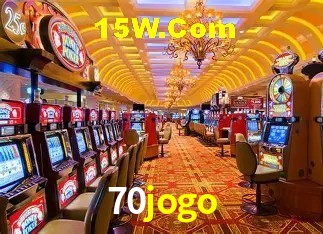 Interface moderna da plataforma 70jogo